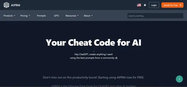 AIPRM preview