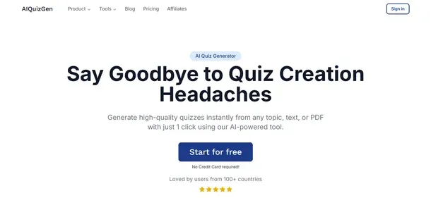 AIQUIZGEN preview