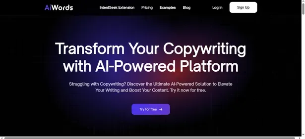 AIWORDS.IO preview