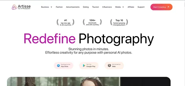 Artisse AI preview