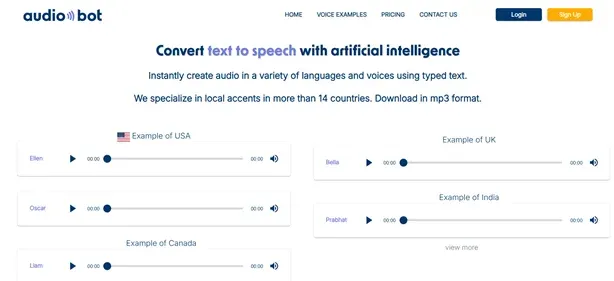 AUDIOBOT preview