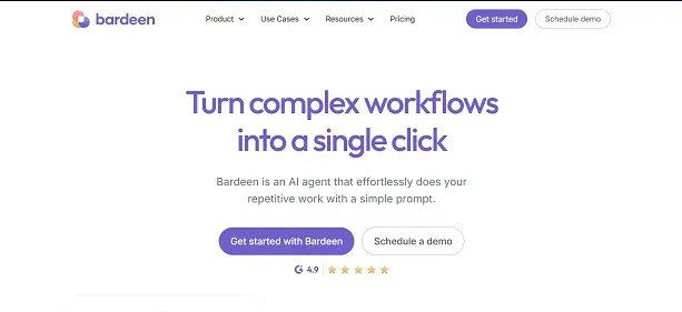 Bardeen AI preview