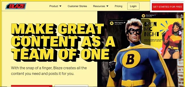 BLAZE AI preview