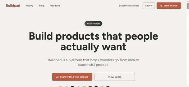 Buildpad preview