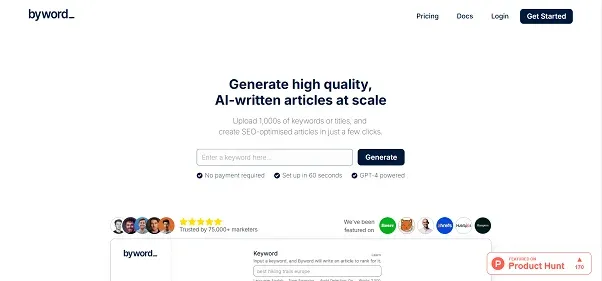 Byword AI preview