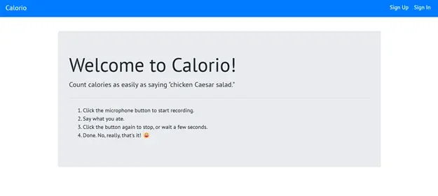 Calorio preview