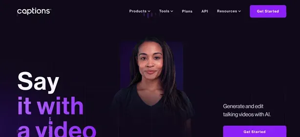 Captions AI preview