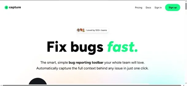 Capture Dev preview