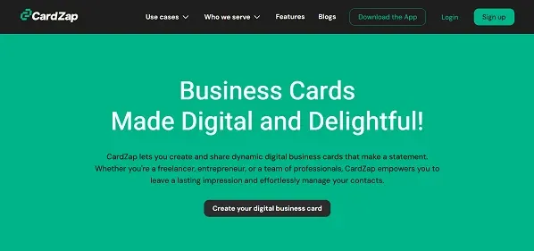 CardZap preview