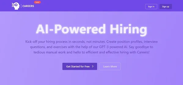 Careers AI preview