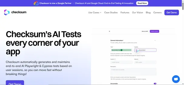 Checksum AI preview