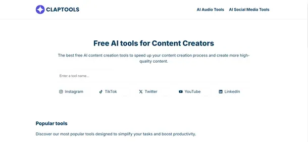 CLAPTOOLS preview