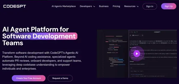 CodeGPT preview