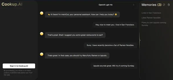 COOKUP AI preview