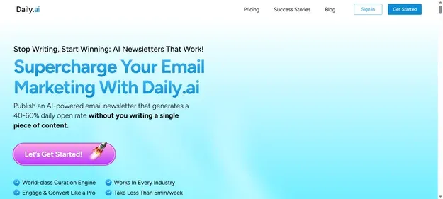 DAILY AI preview