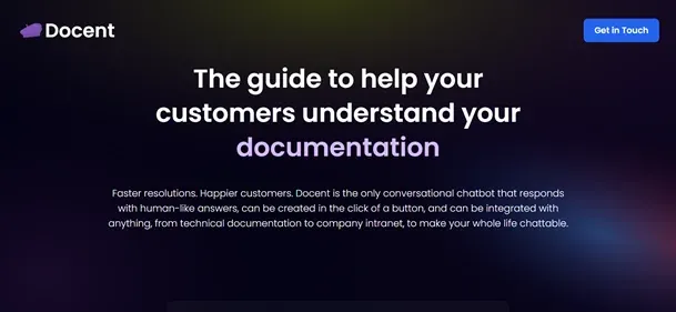 DOCENT preview