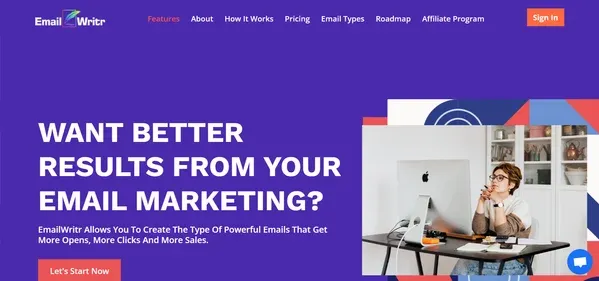 Emailwritr preview
