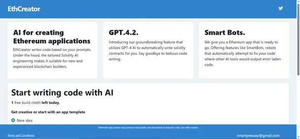 ETH CREATOR preview