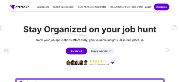 EZTRACKR preview