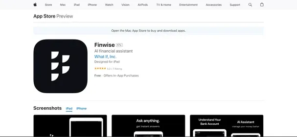 Finwise preview