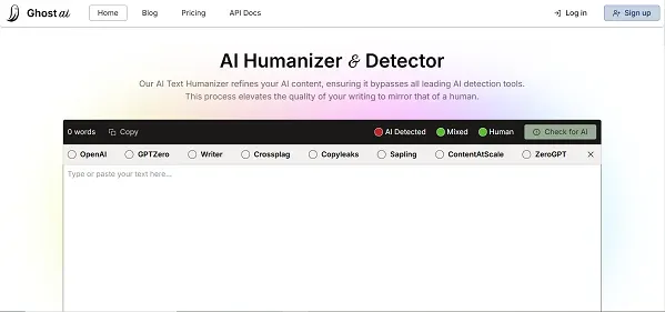 GHOST AI preview