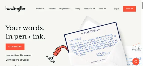 Handwrytten preview