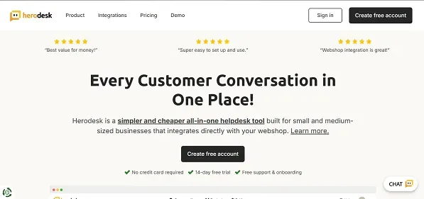 HERODESK preview