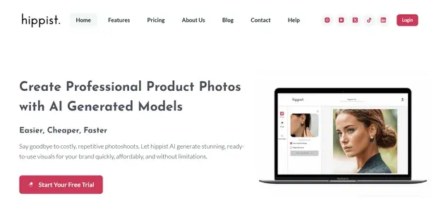 Hippist AI preview