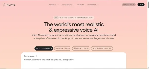 HUME AI preview
