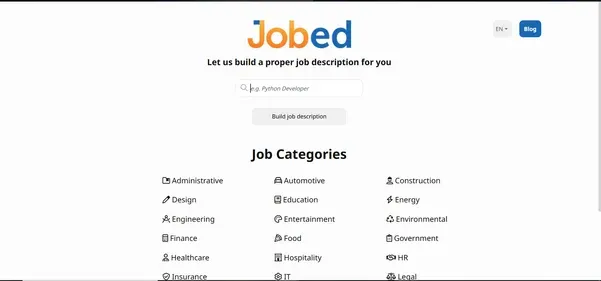 JOBED AI preview