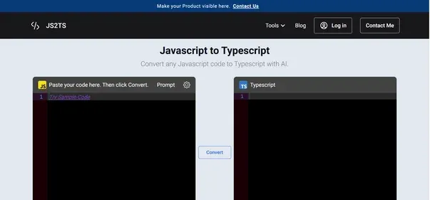 JS2TS preview