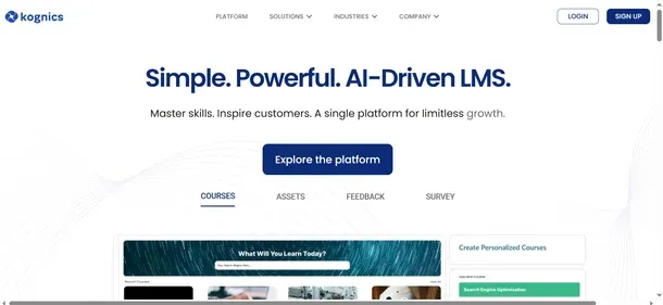 KOGNICS AI preview