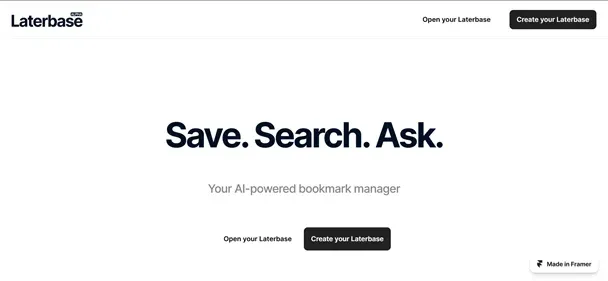 LATERBASE preview