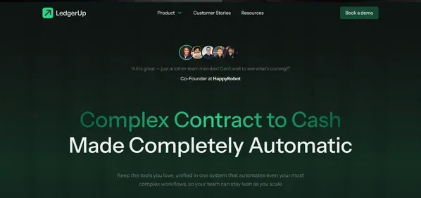 LEDGERUP AI preview