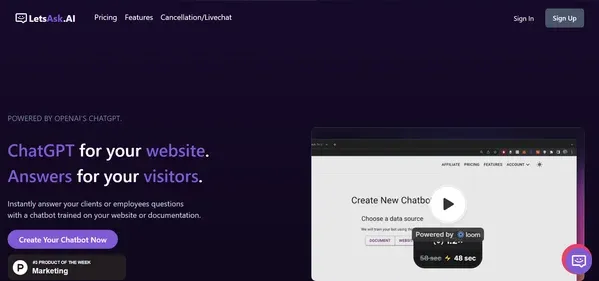 LETSASK AI preview