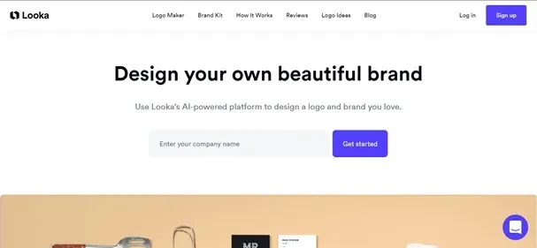 Looka AI preview