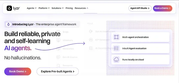 LYZR AI preview