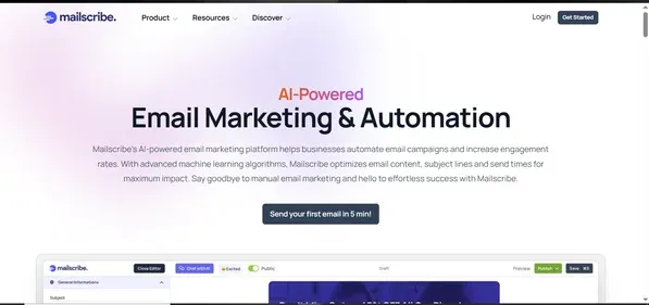 Mailscribe preview