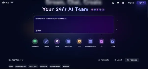 METAGPT X preview