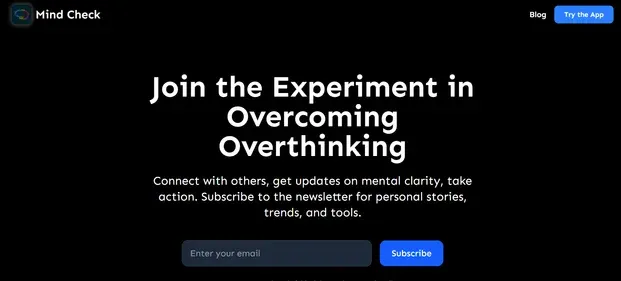 MINDCHECK preview