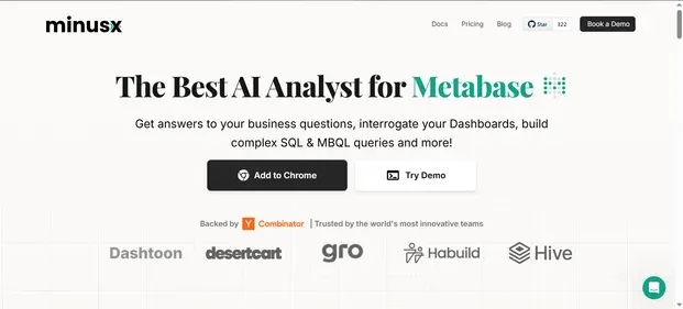MINUSX AI preview