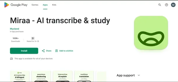 MIRAA APP preview