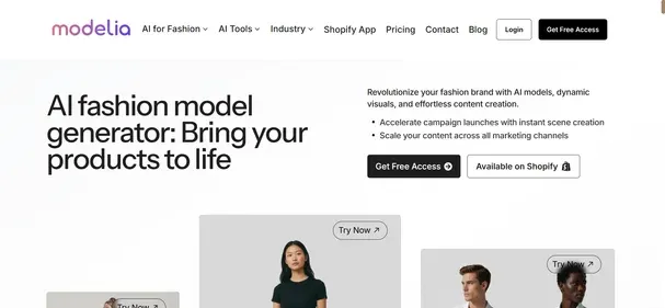 Modelia AI preview