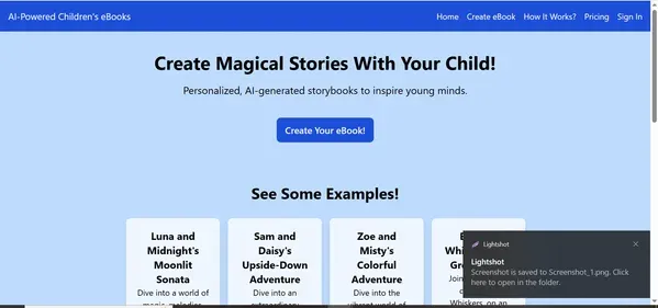 MyAIStory preview