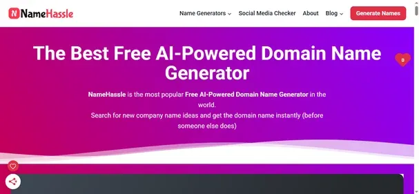 NameHassle preview