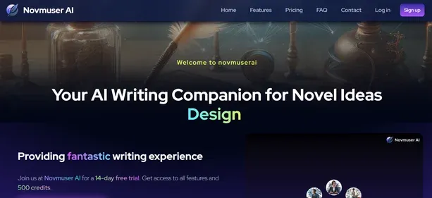 Novmuser AI preview
