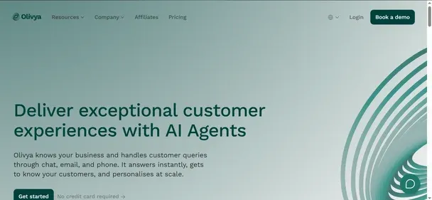 Olivya App preview