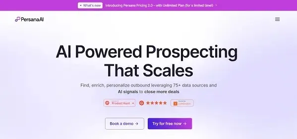 Persana AI preview