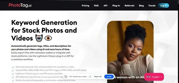 PHOTOTAG AI preview