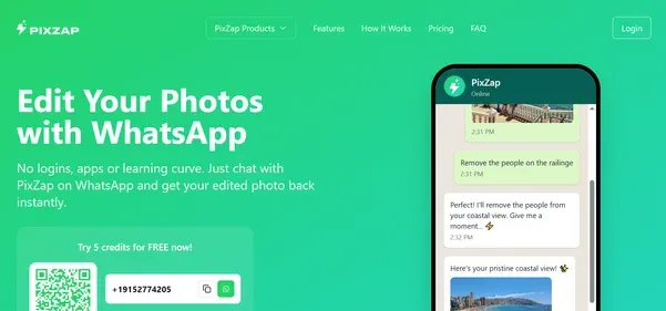 PIXZAP AI preview